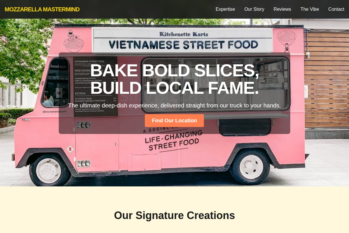 Deep-Dish Food Truck