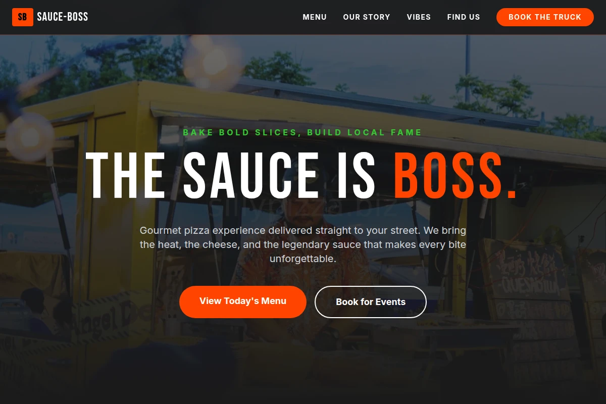 Sauce-boss Food Truck