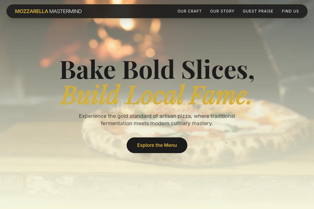 Artisan Pizza