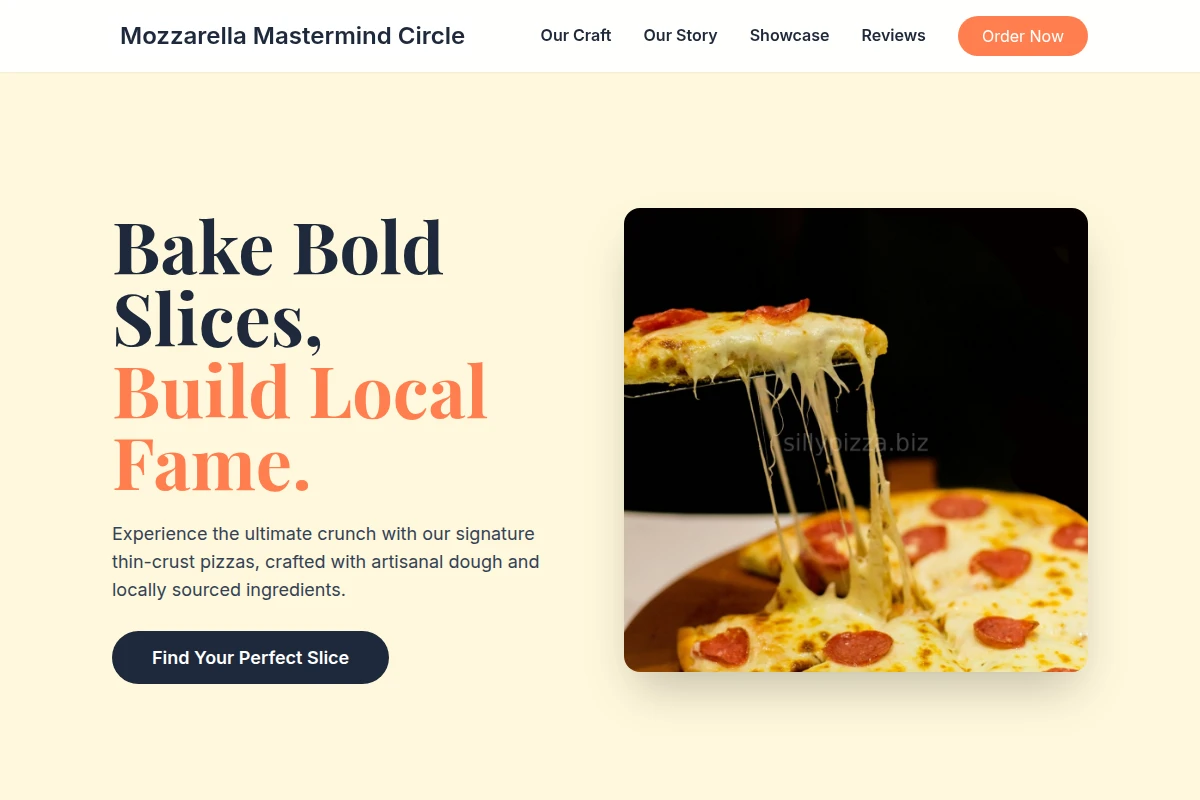 Thin-crust Pizzeria