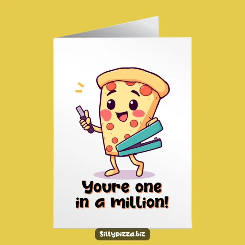 Hilarious Printable Congrats Card: Pizza Dance, Fun Downloadable Gift for Home